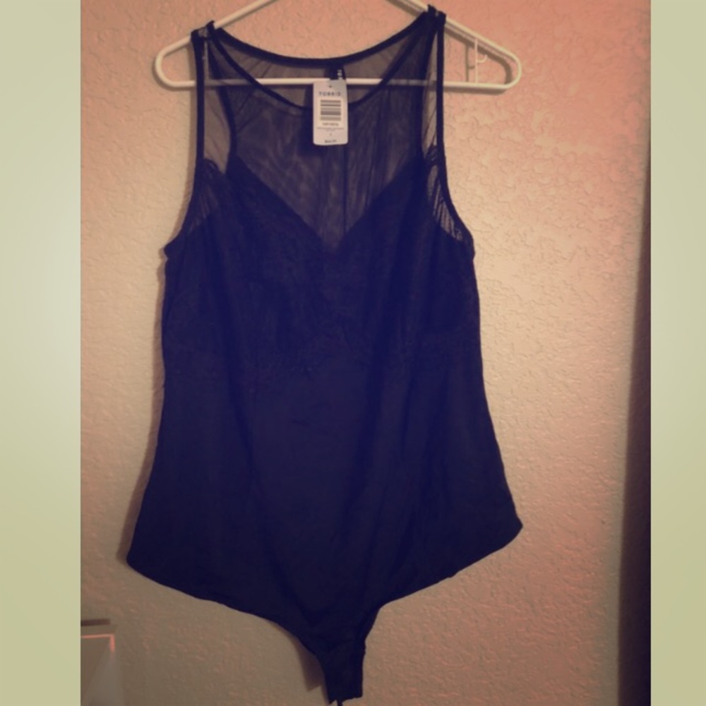 Lacey Black Bodysuit